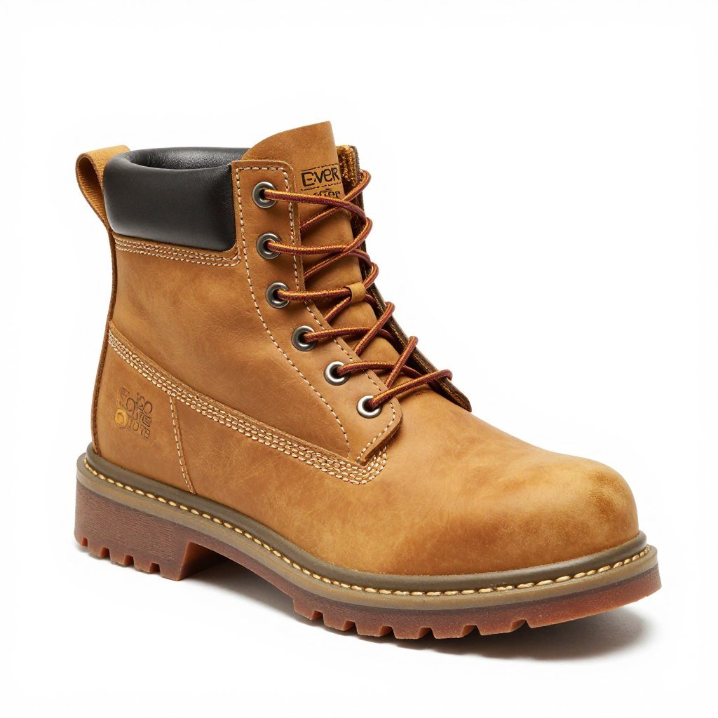 EVER BOOTS Tank Men's Steel Toe Work Boots - best budget work boot for 2026